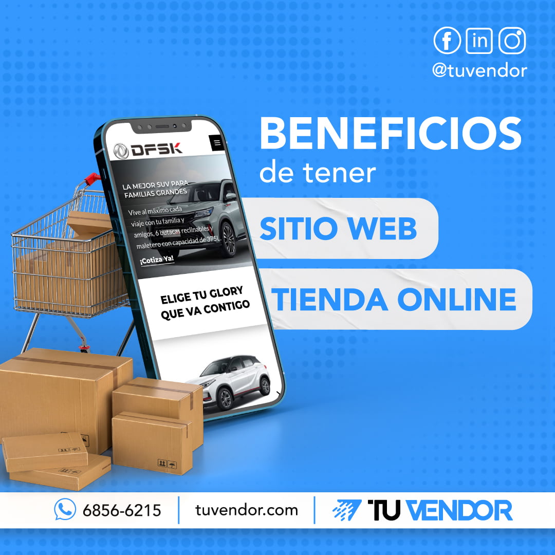 Los Increíbles Beneficios de un sitio web profesional y una tienda online