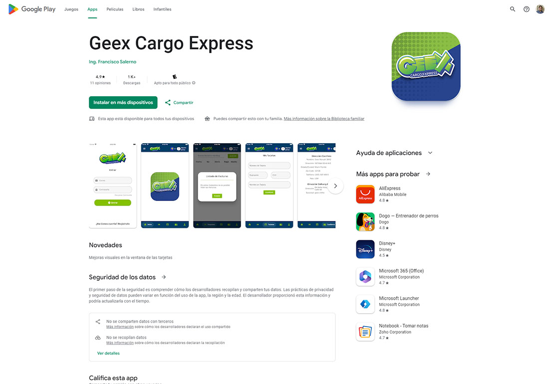 App Geex