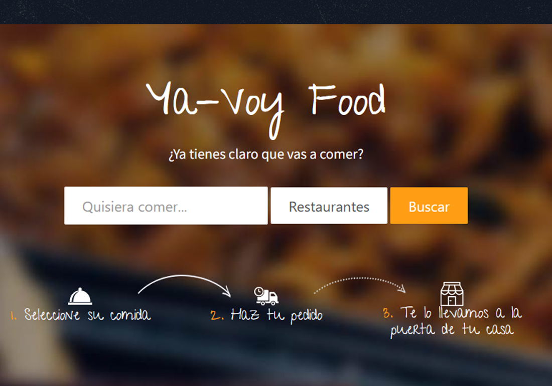 Gestión de pedidos de comida y delivery