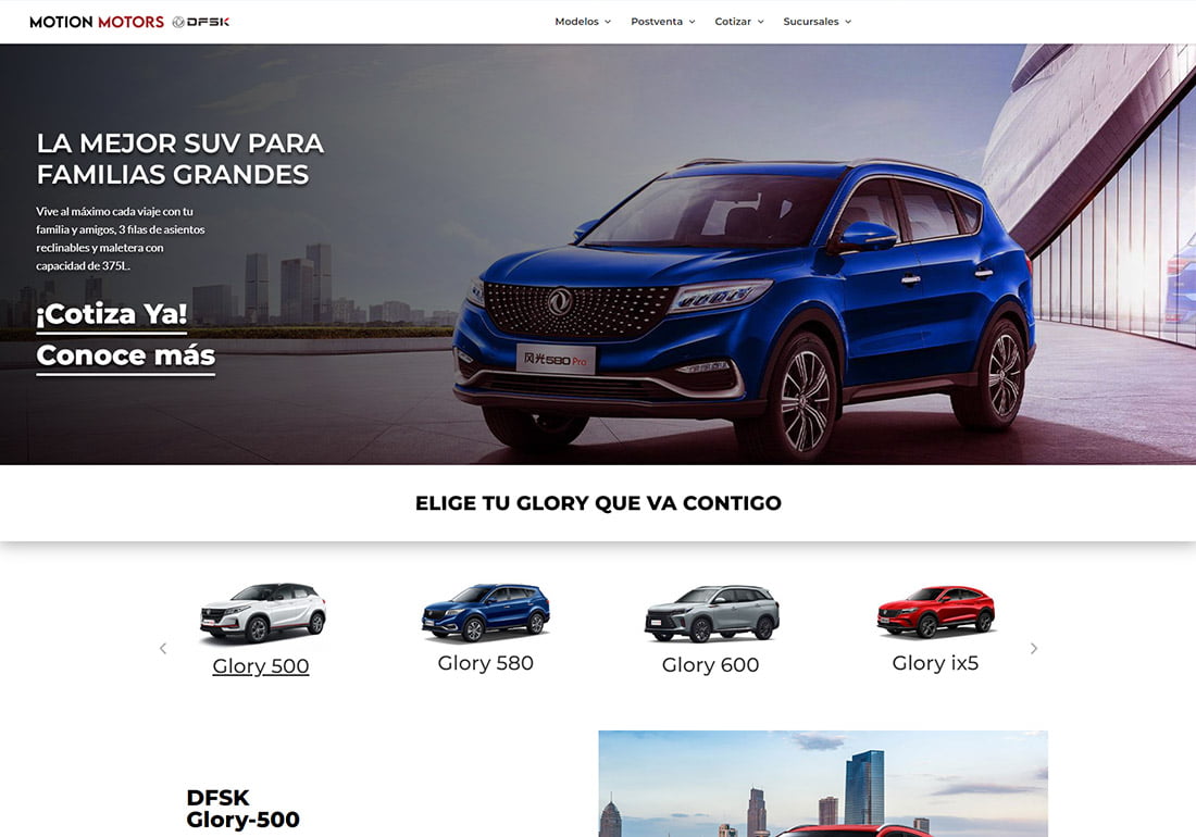 Motions Motors DFSK Panama